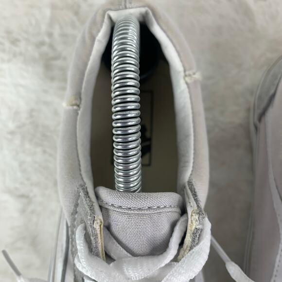 Vans Old Skool Grayscale Suede Canvas Shoes Men’s 7.5 / Women’s 9 - Picture 8 of 9